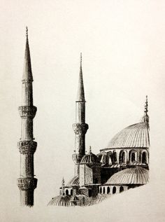 Drawing of Mosque
